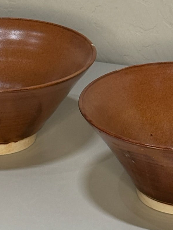 Caramel Brown Bowls