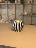 Blue Lined Vase