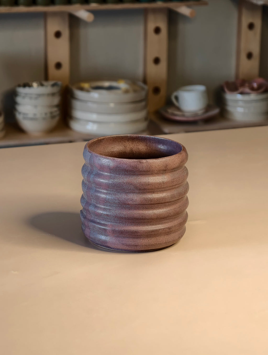 Mauve Vase