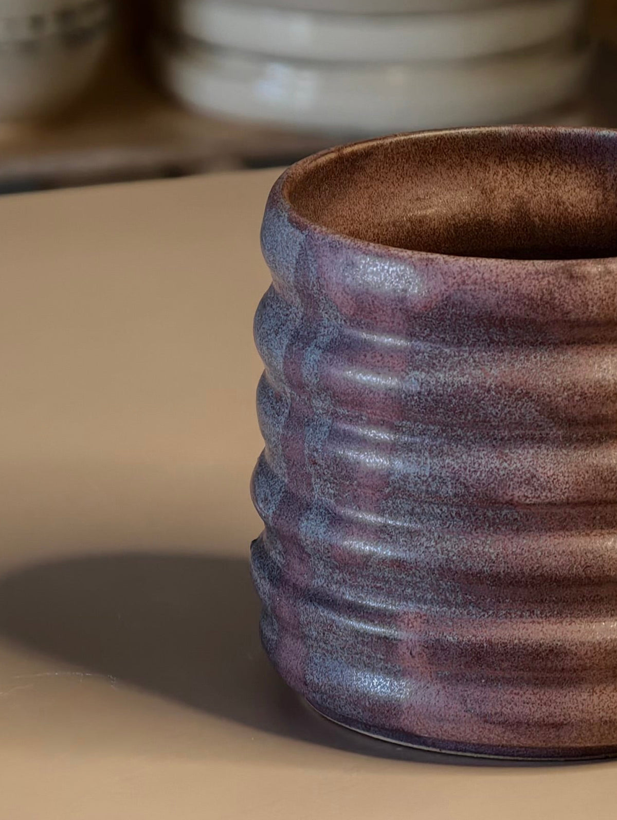 Mauve Vase