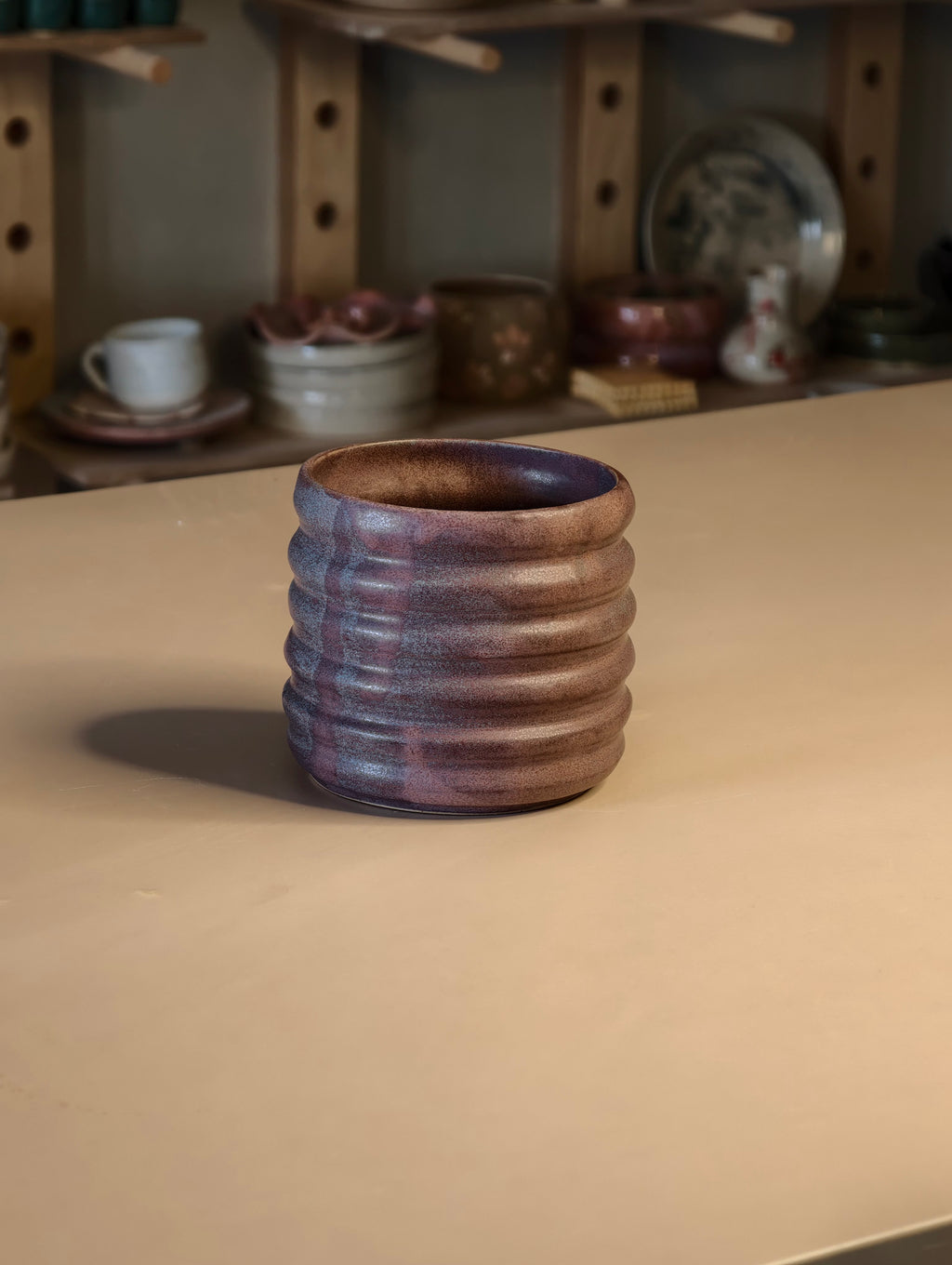 Mauve Vase
