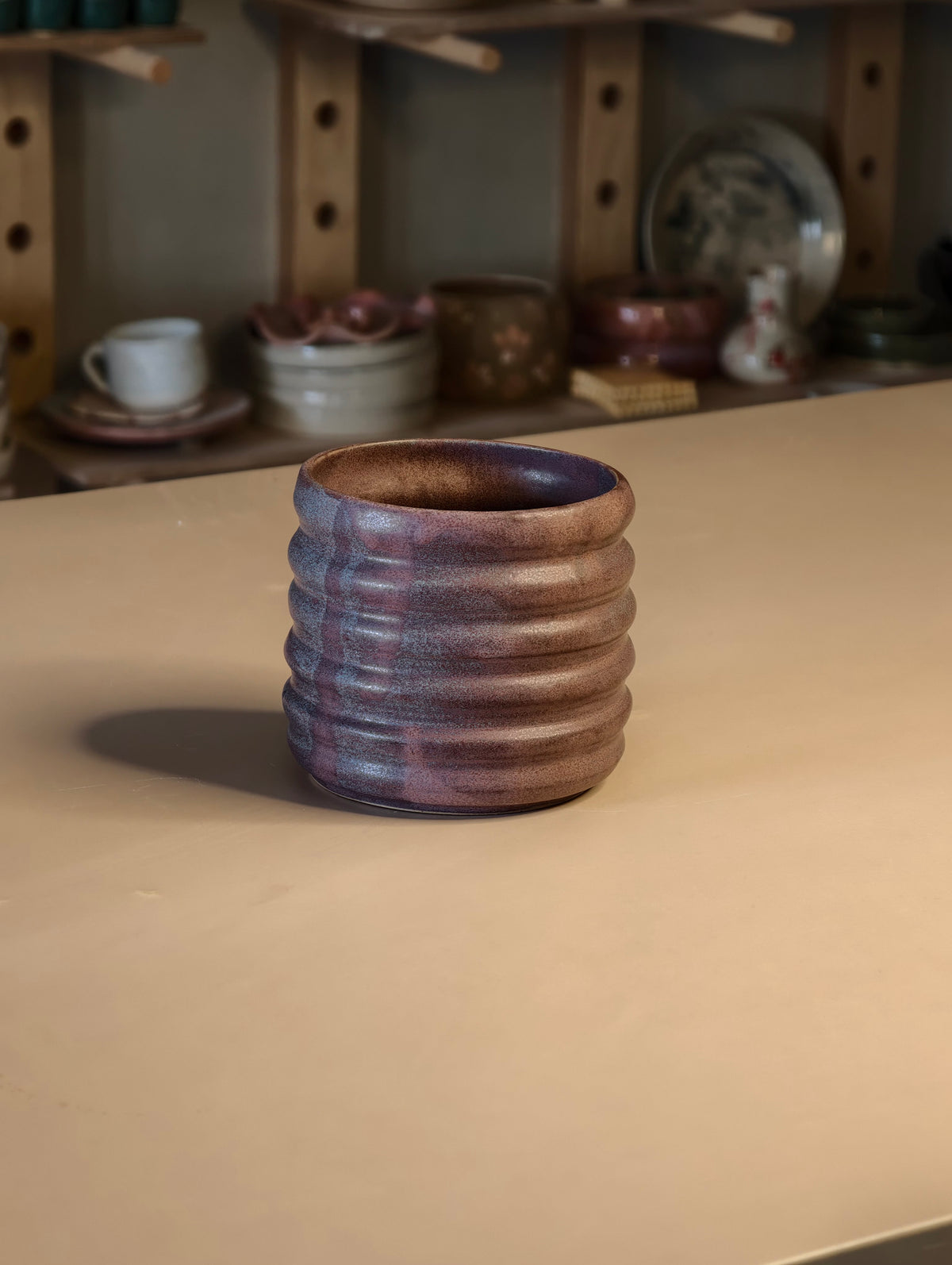 Mauve Vase